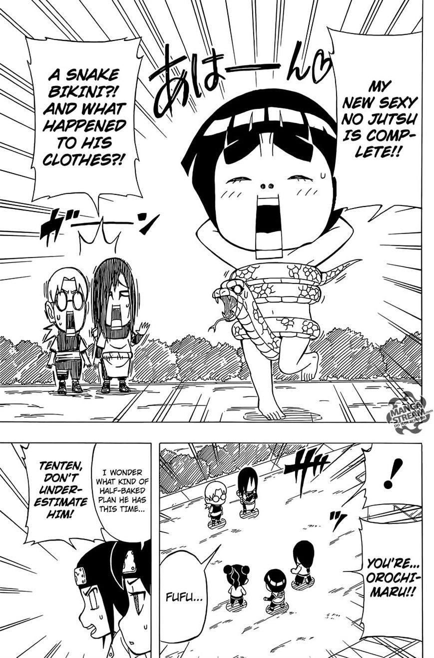 Rock Lee No Seishun Full-Power Ninden - Chapter 31 : Orochimaru S Ambition