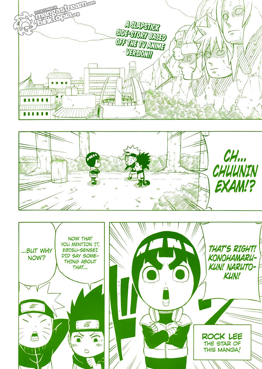 Rock Lee No Seishun Full-Power Ninden - Chapter 5.5 : Fixed