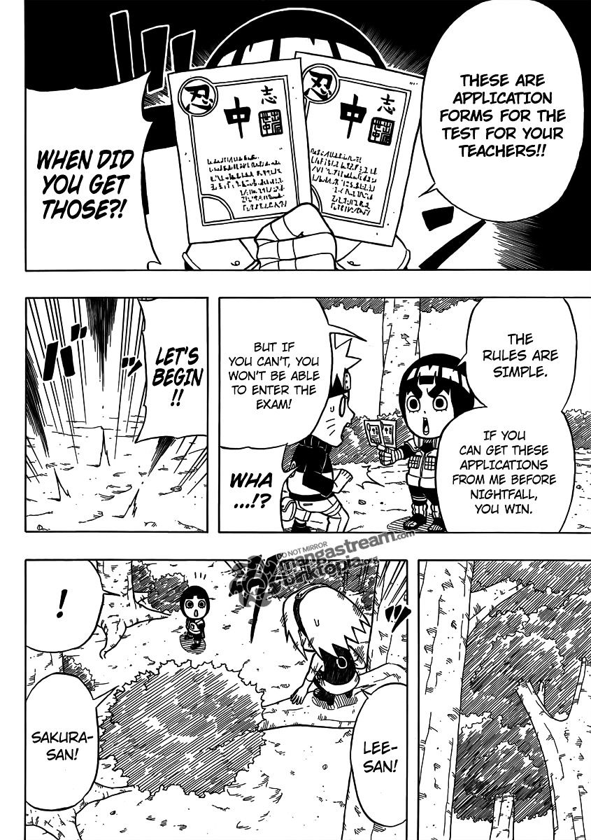 Rock Lee No Seishun Full-Power Ninden - Chapter 5.5 : Fixed