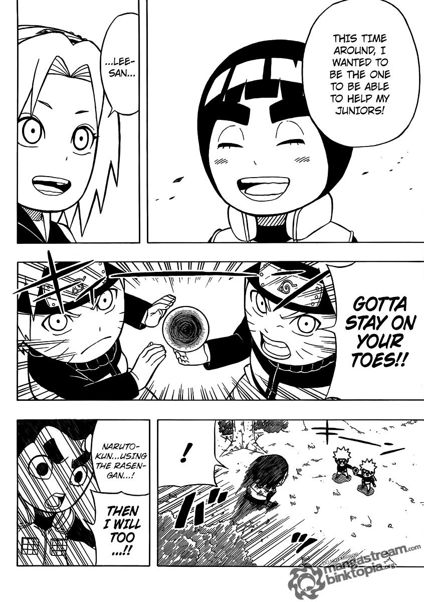 Rock Lee No Seishun Full-Power Ninden - Chapter 5.5 : Fixed