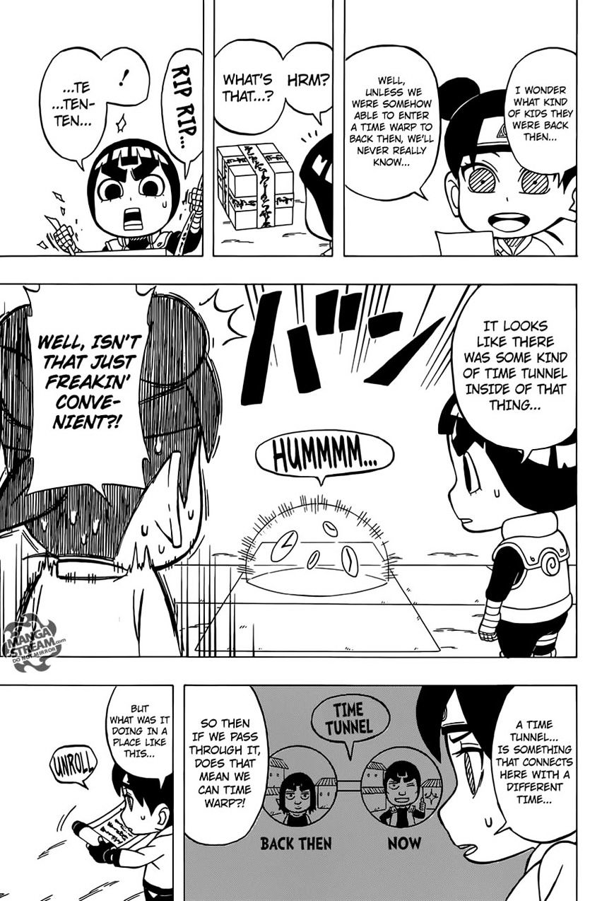 Rock Lee No Seishun Full-Power Ninden - Chapter 37 : Time Warp!!