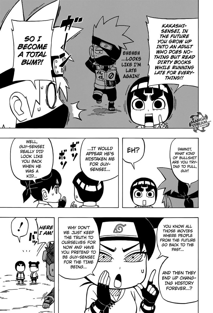 Rock Lee No Seishun Full-Power Ninden - Chapter 37 : Time Warp!!