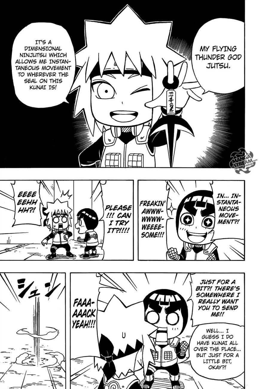 Rock Lee No Seishun Full-Power Ninden - Chapter 37 : Time Warp!!