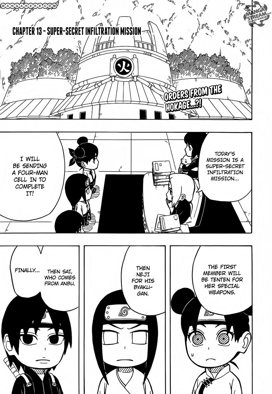 Rock Lee No Seishun Full-Power Ninden - Chapter 13