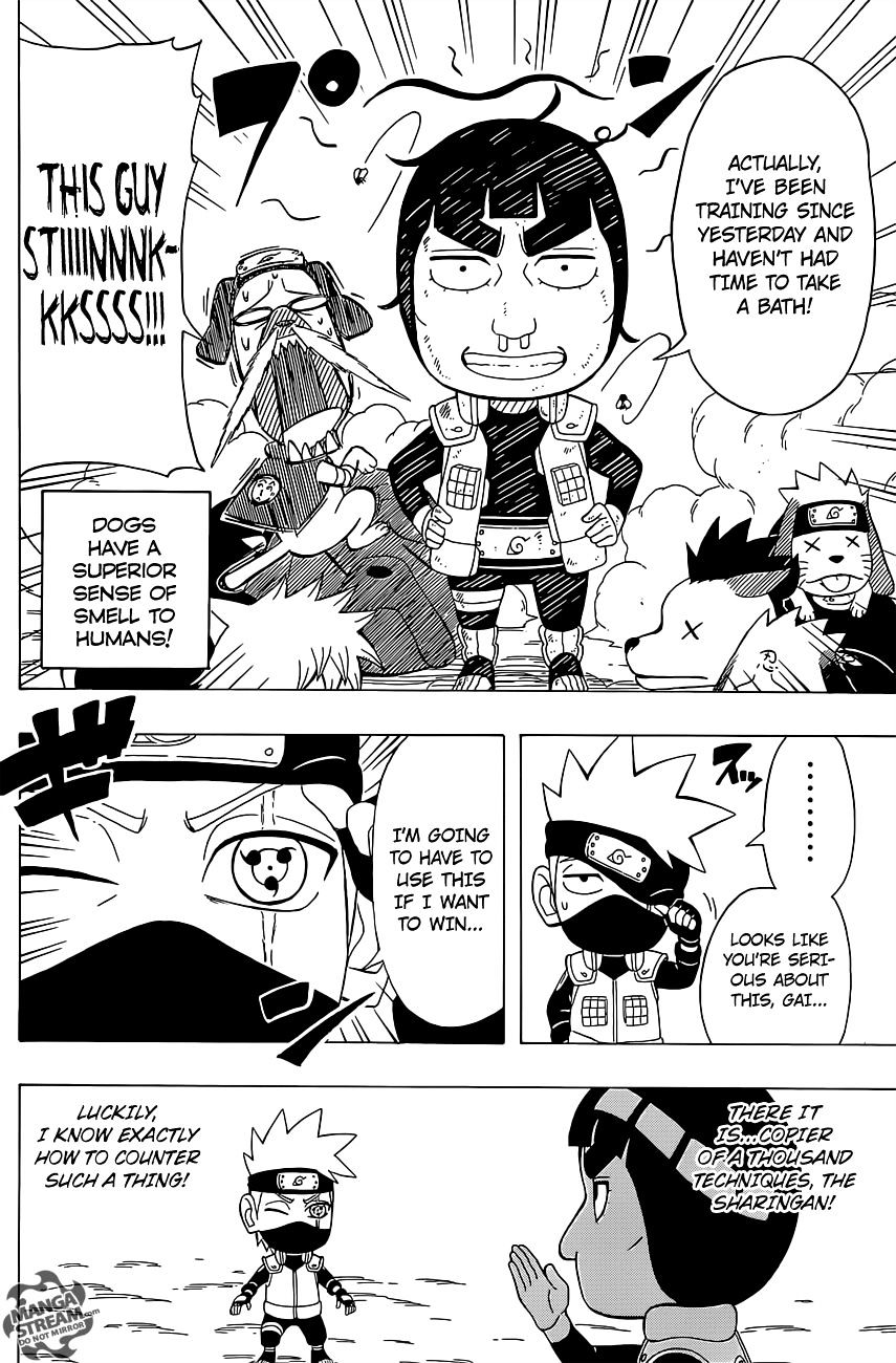 Rock Lee No Seishun Full-Power Ninden - Chapter 29 : Maito Gai Versus Hatake Kakashi