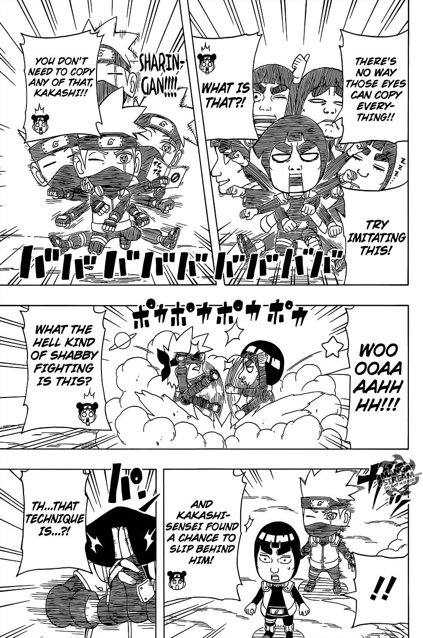 Rock Lee No Seishun Full-Power Ninden - Chapter 29 : Maito Gai Versus Hatake Kakashi