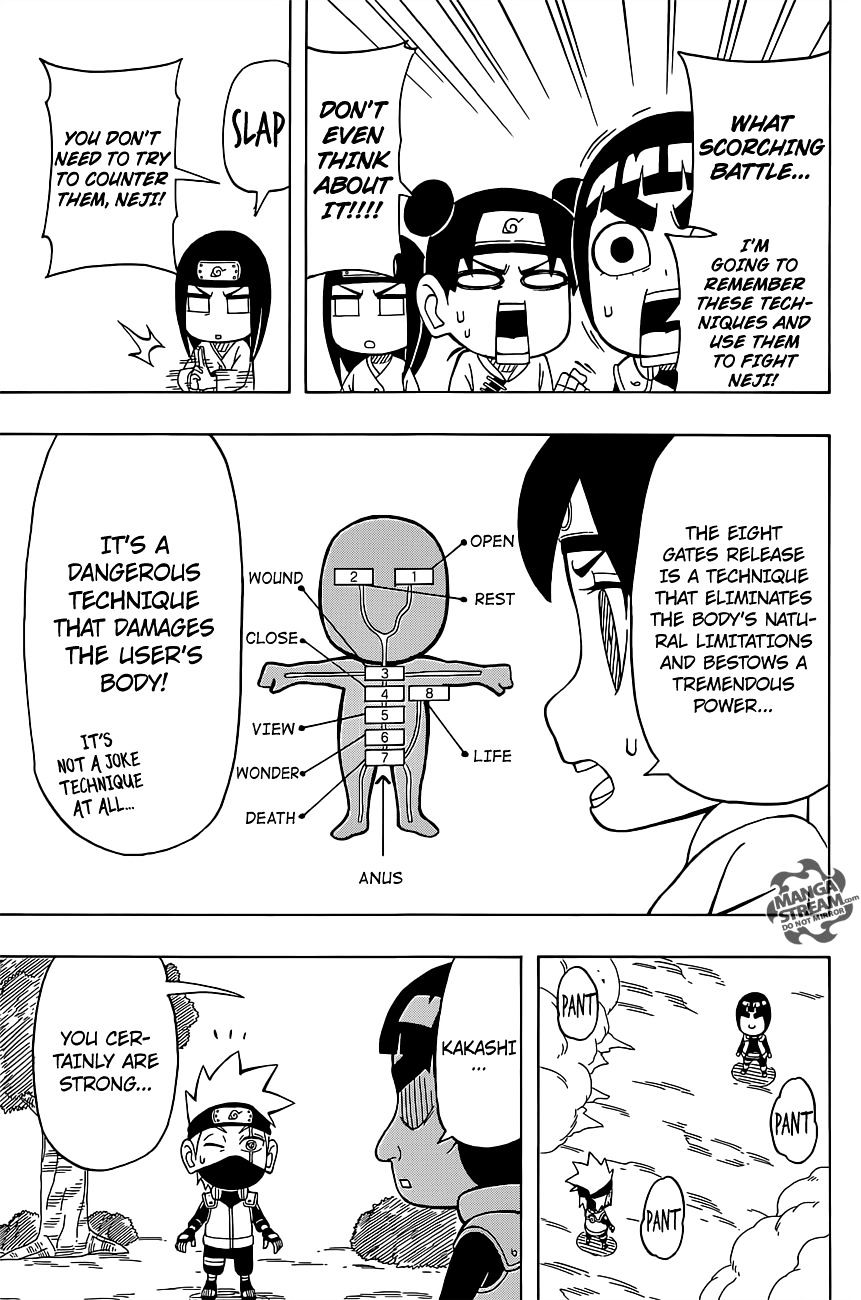 Rock Lee No Seishun Full-Power Ninden - Chapter 29 : Maito Gai Versus Hatake Kakashi