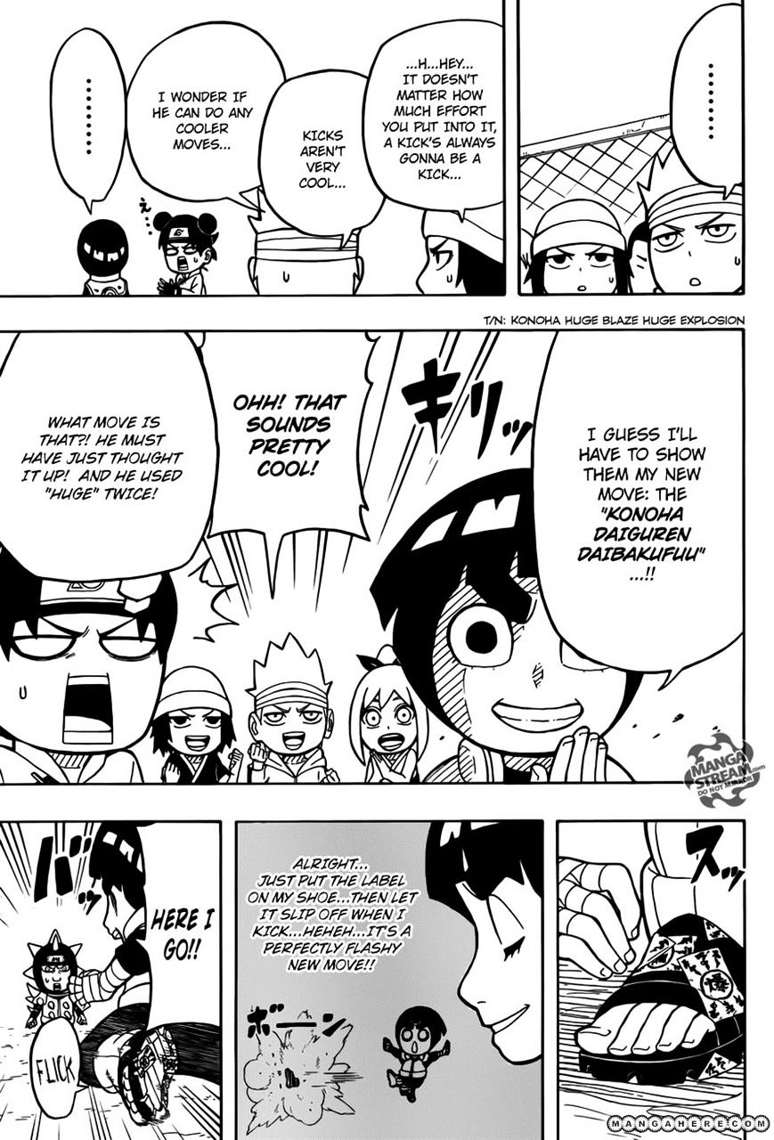 Rock Lee No Seishun Full-Power Ninden - Chapter 10.5 : Special