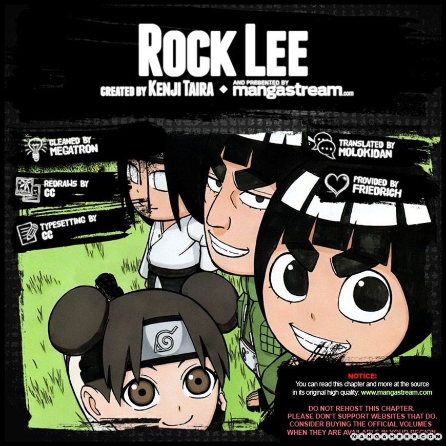 Rock Lee No Seishun Full-Power Ninden - Chapter 10.5 : Special