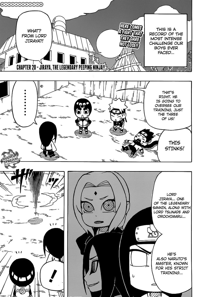 Rock Lee No Seishun Full-Power Ninden - Chapter 20