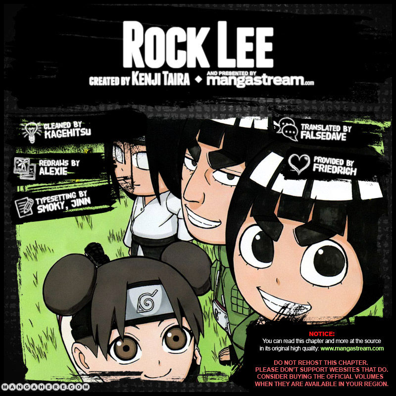 Rock Lee No Seishun Full-Power Ninden - Chapter 17