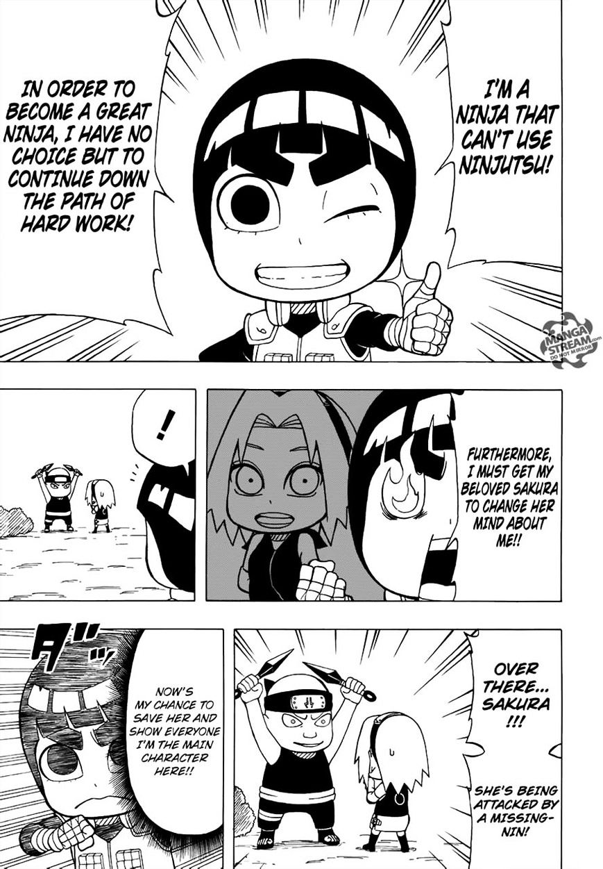 Rock Lee No Seishun Full-Power Ninden - Chapter 24