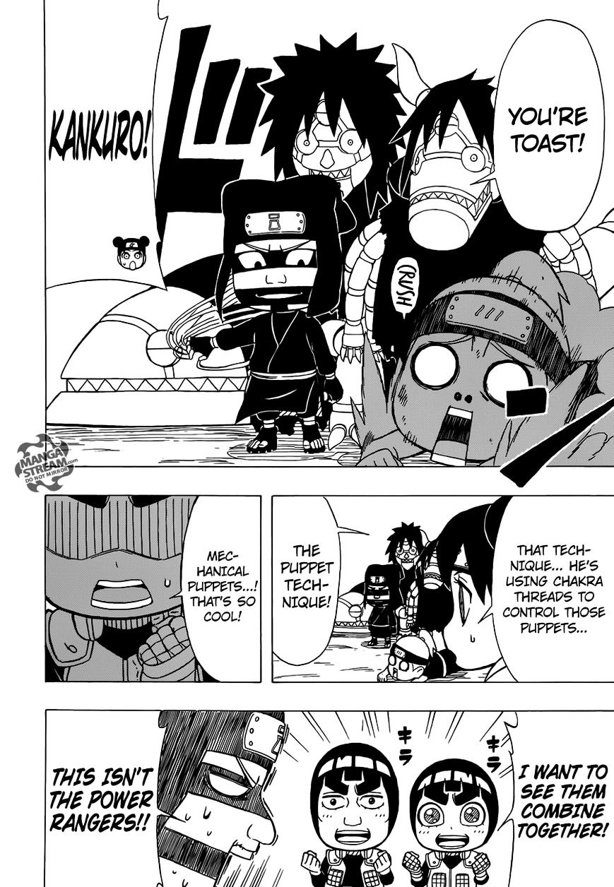 Rock Lee No Seishun Full-Power Ninden - Chapter 26 : Kankuro The Puppeteer