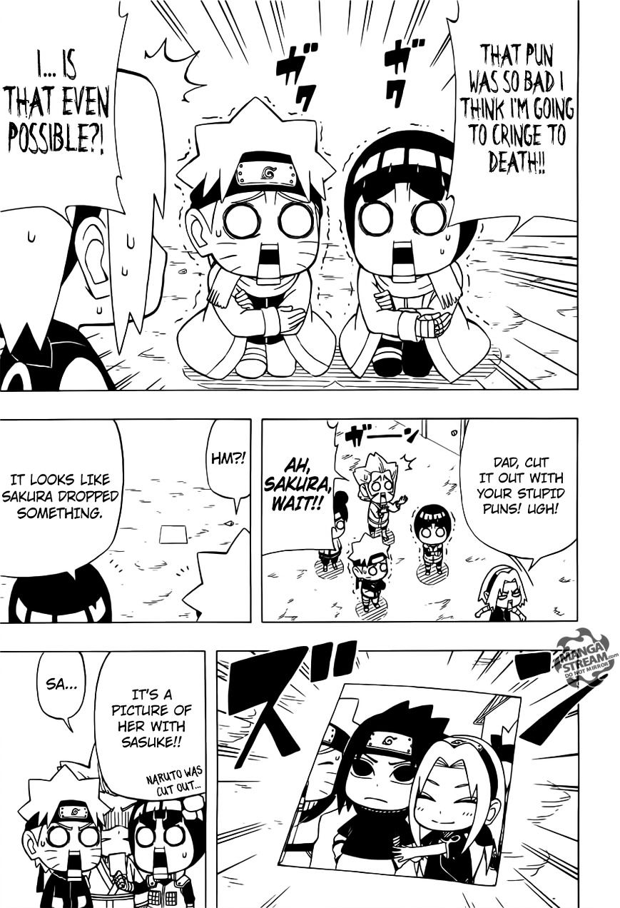 Rock Lee No Seishun Full-Power Ninden - Chapter 25 : My Dear, Beloved Sasuke-Kun