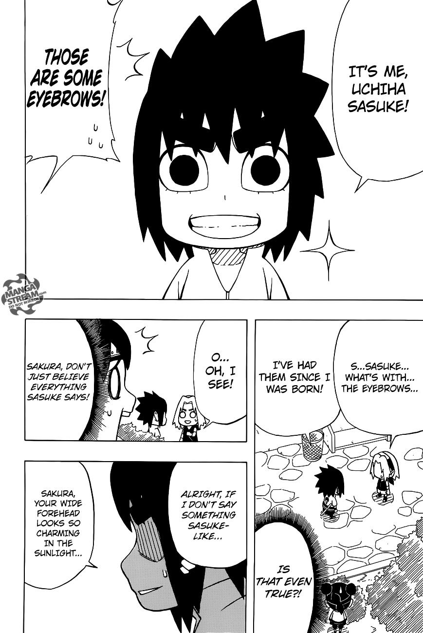 Rock Lee No Seishun Full-Power Ninden - Chapter 25 : My Dear, Beloved Sasuke-Kun