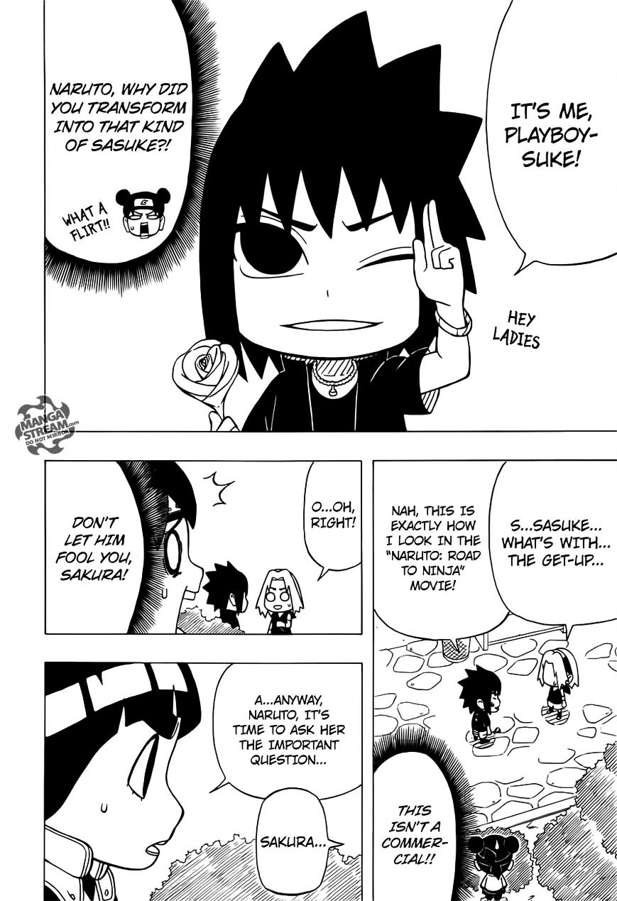 Rock Lee No Seishun Full-Power Ninden - Chapter 25 : My Dear, Beloved Sasuke-Kun