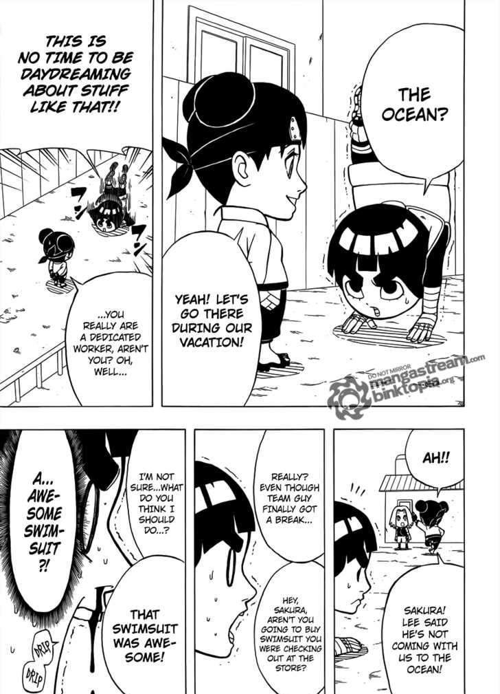 Rock Lee No Seishun Full-Power Ninden - Chapter 5 : Sakura S Swimsuit!!