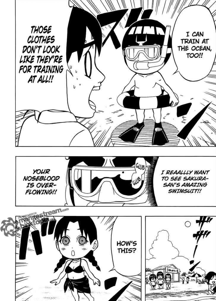 Rock Lee No Seishun Full-Power Ninden - Chapter 5 : Sakura S Swimsuit!!