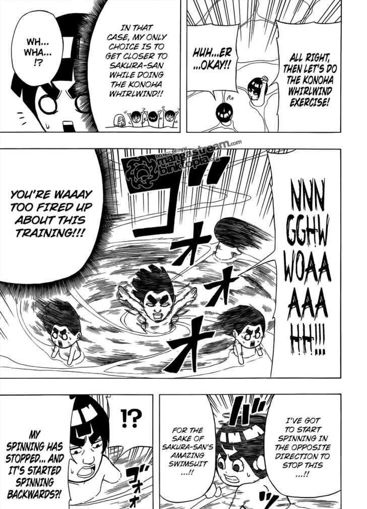 Rock Lee No Seishun Full-Power Ninden - Chapter 5 : Sakura S Swimsuit!!