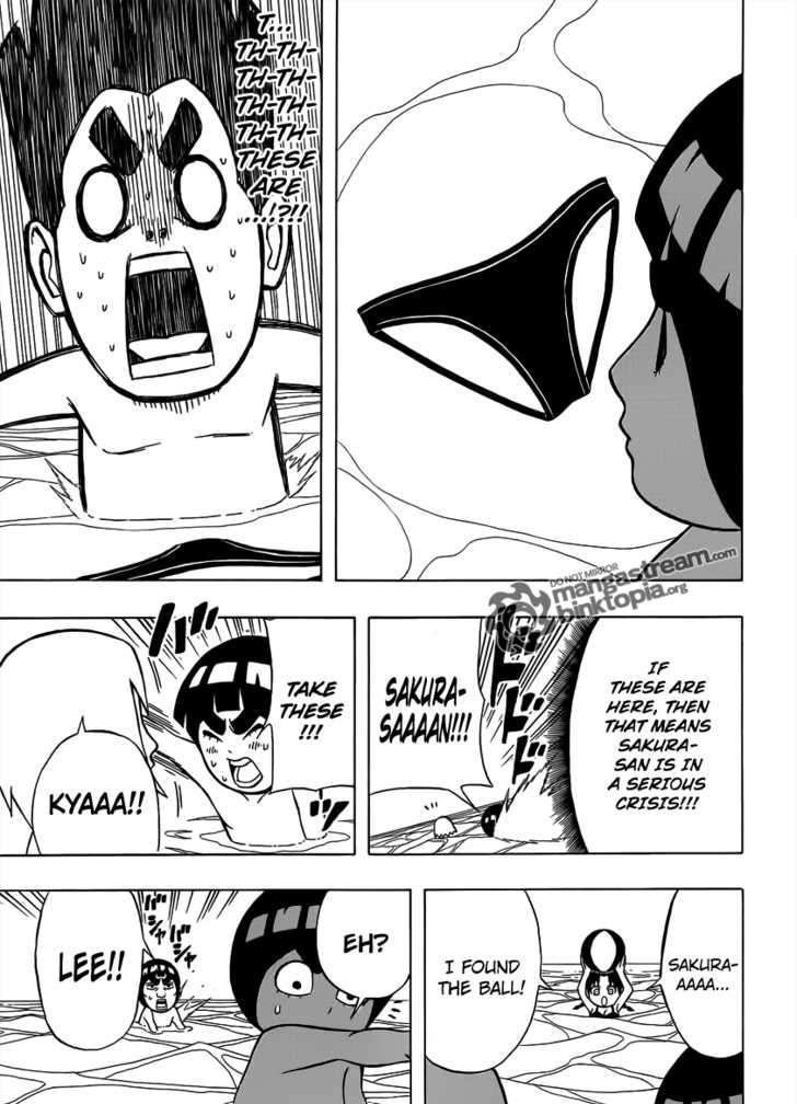 Rock Lee No Seishun Full-Power Ninden - Chapter 5 : Sakura S Swimsuit!!