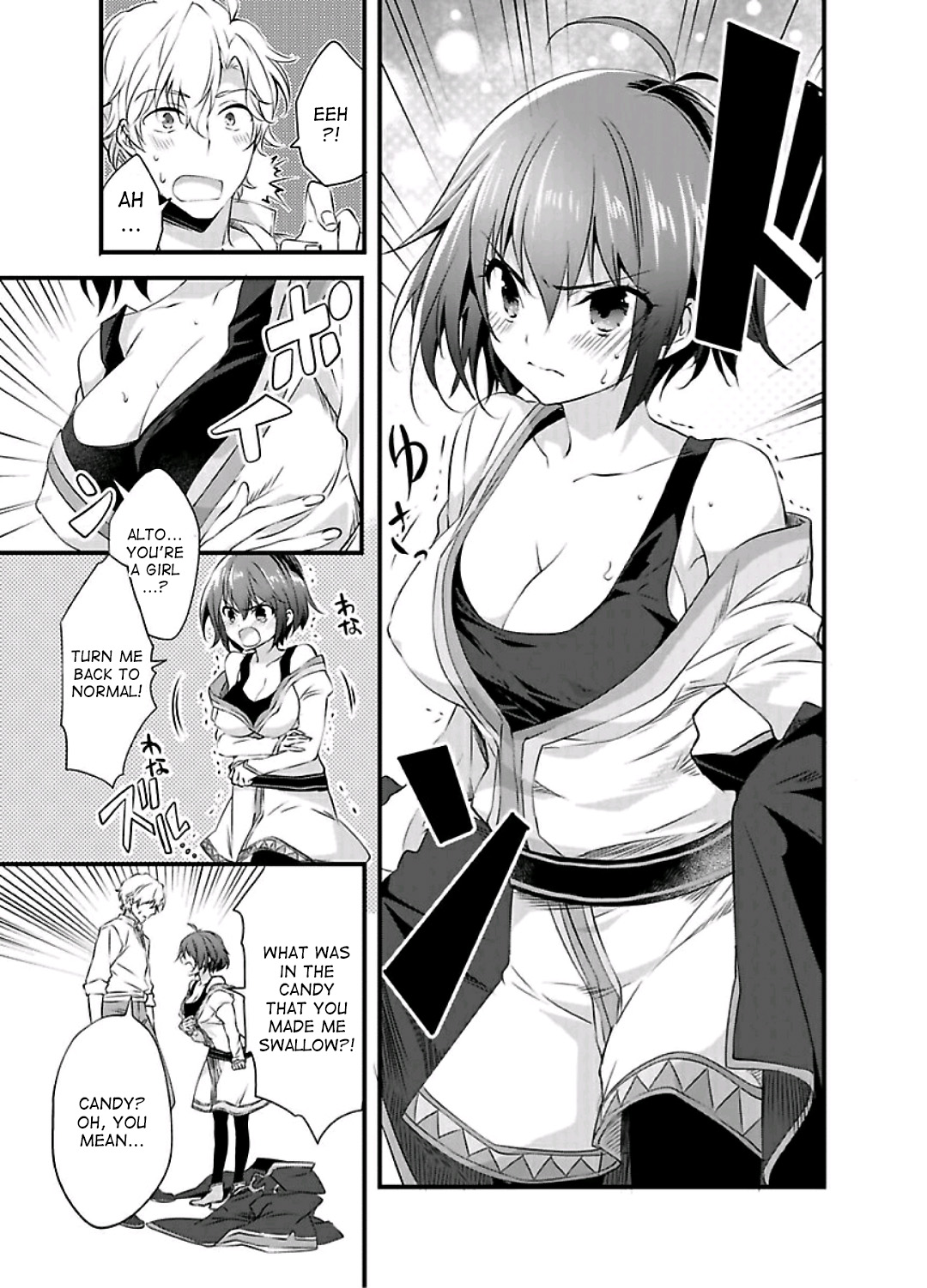 I Turned Into A Girl And Turned On All The Knights! -I Need To Have Sex To Turn Back!- - Chapter 1