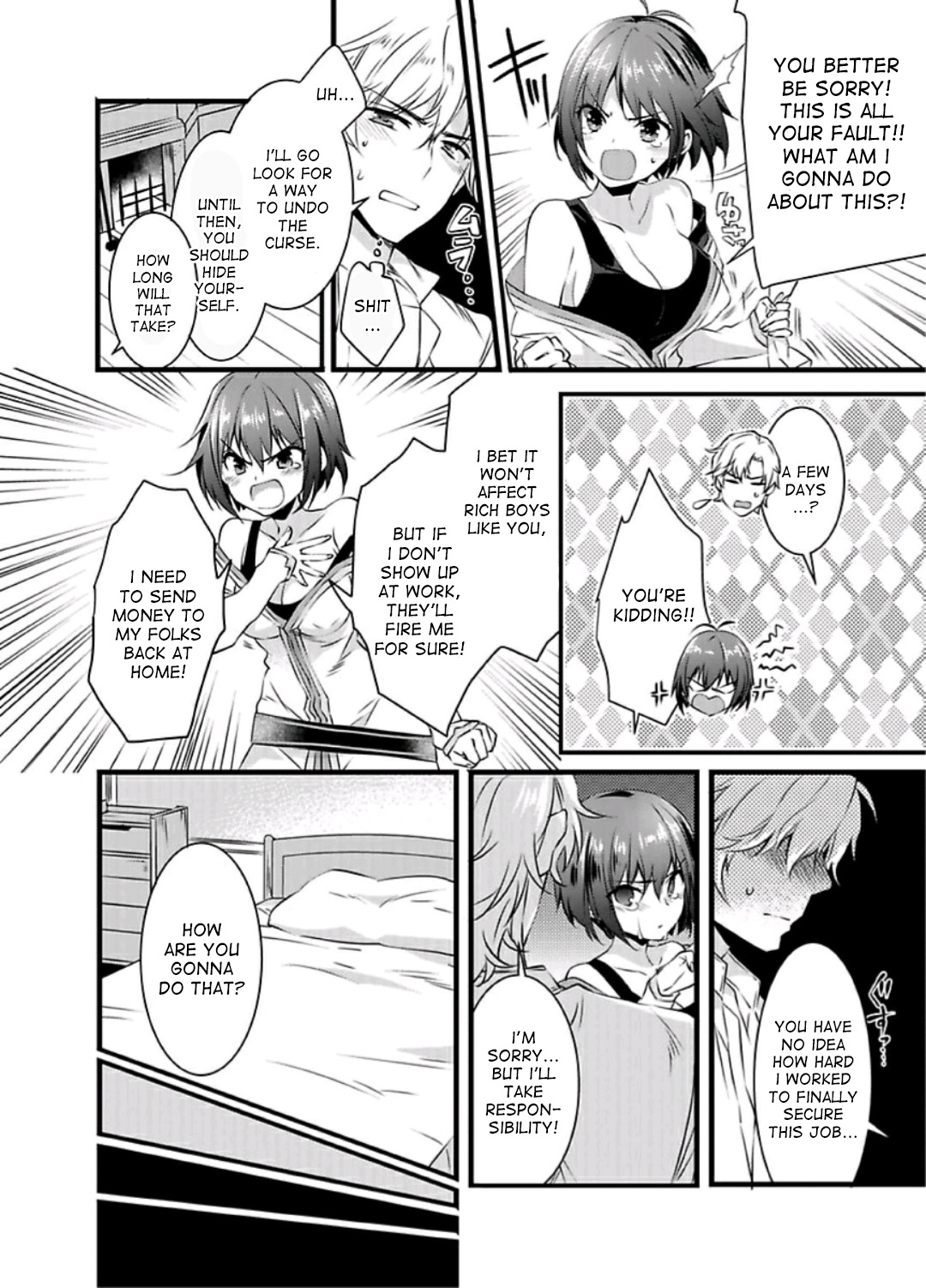 I Turned Into A Girl And Turned On All The Knights! -I Need To Have Sex To Turn Back!- - Chapter 1