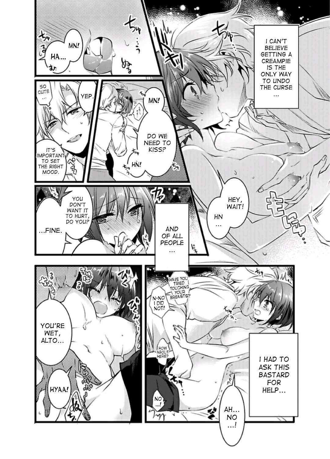 I Turned Into A Girl And Turned On All The Knights! -I Need To Have Sex To Turn Back!- - Chapter 1