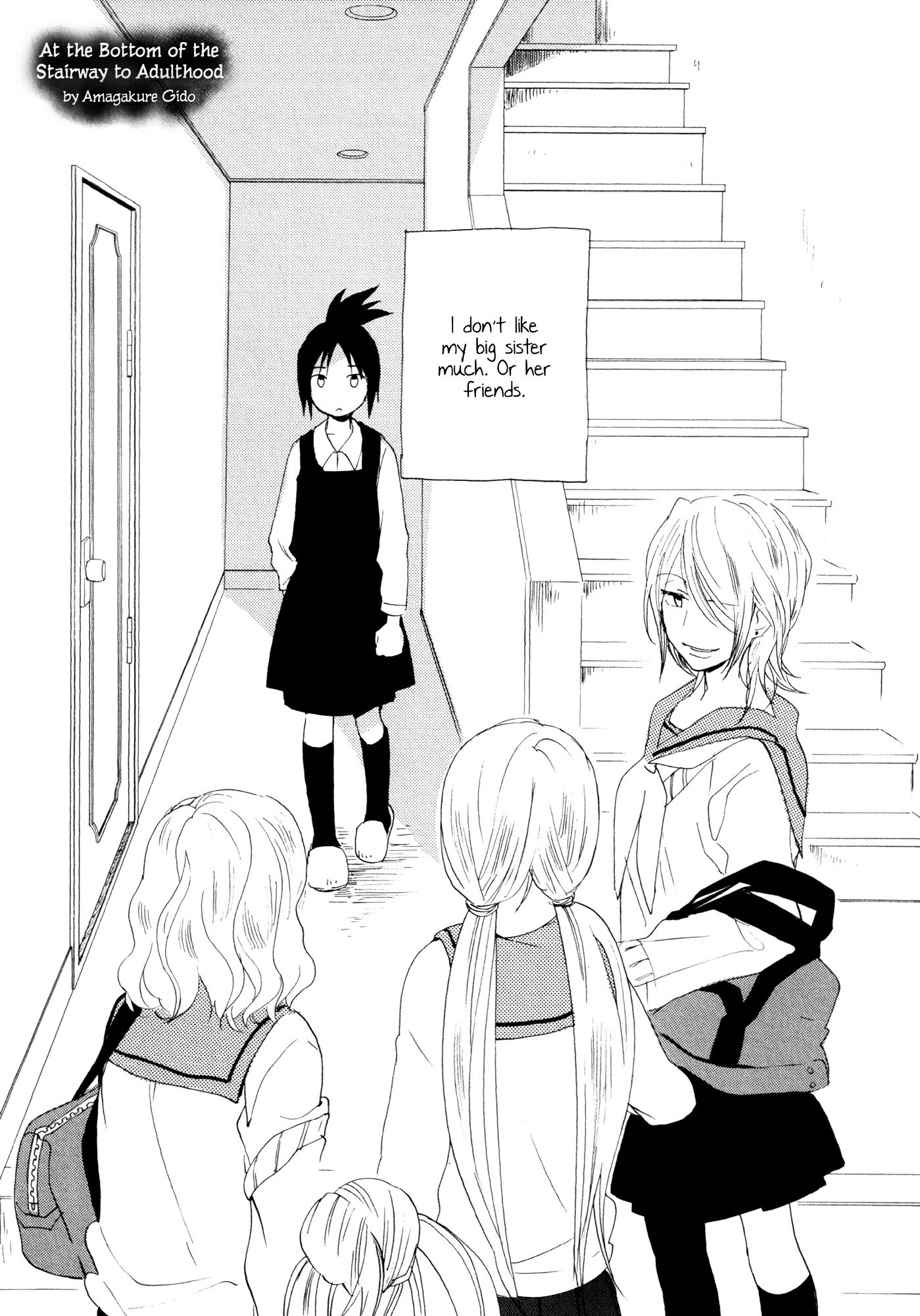 At The Bottom Of The Stairway To Adulthood - Chapter 0 : [Oneshot]