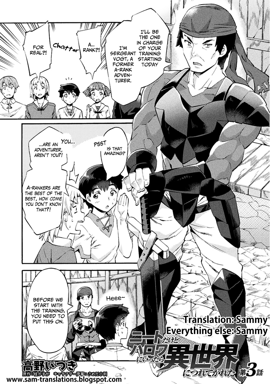 Neet Dakedo Hello Work Ni Ittara Isekai Ni Tsuretekareta - Vol.1 Chapter 3