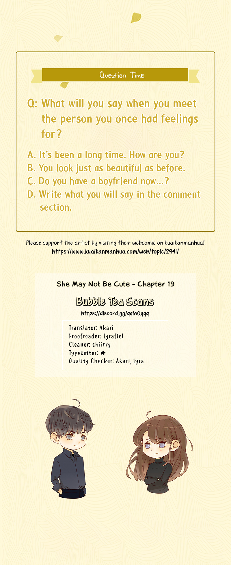 She May Not Be Cute - Chapter 19: A Place With Evil Spirits