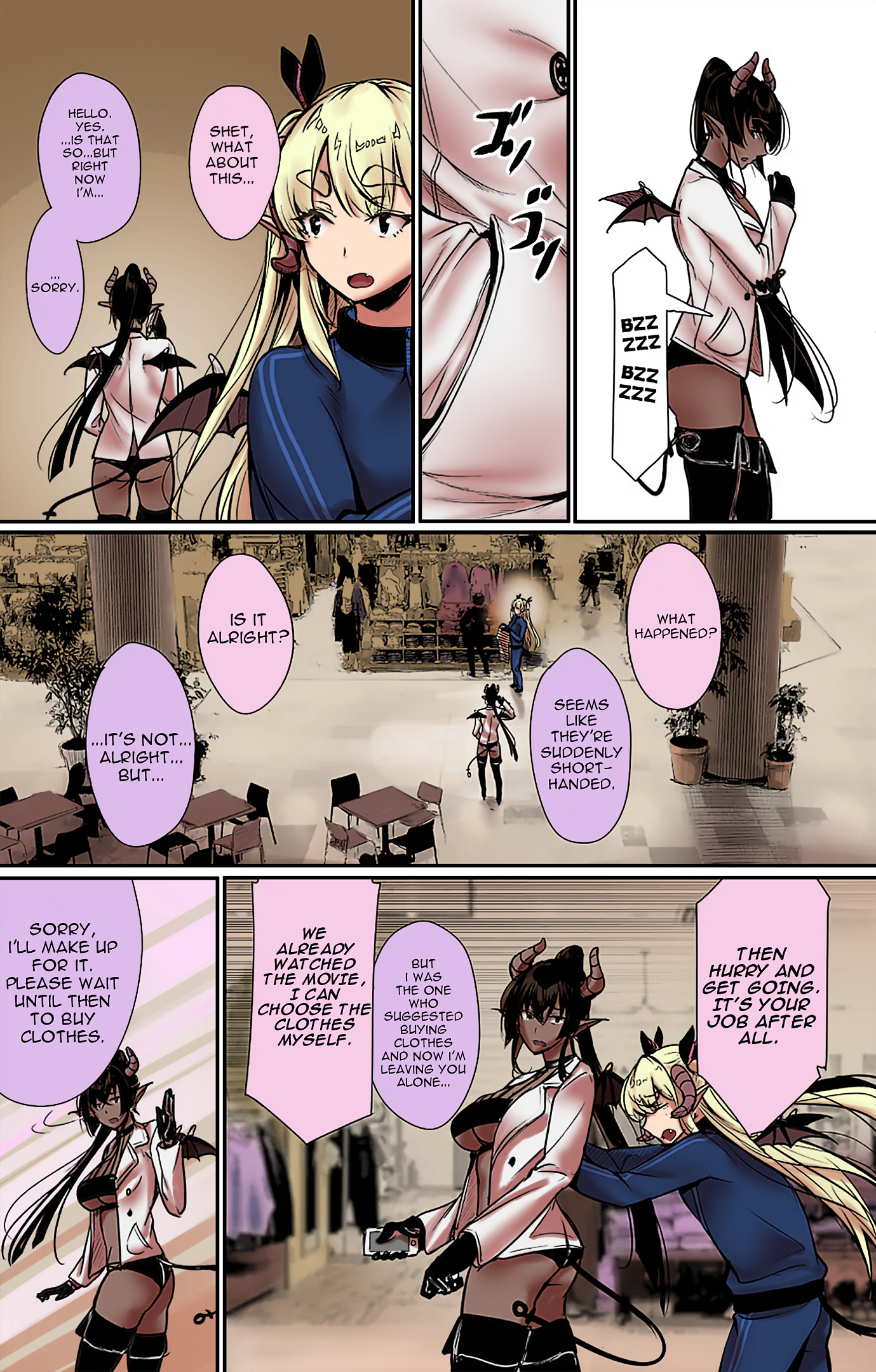 Shachiku Succubus No Hanashi (Fan Colored) - Chapter 13