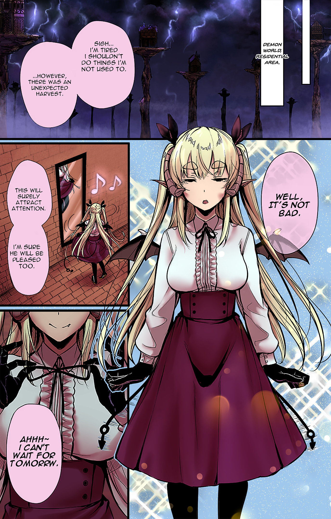 Shachiku Succubus No Hanashi (Fan Colored) - Chapter 13