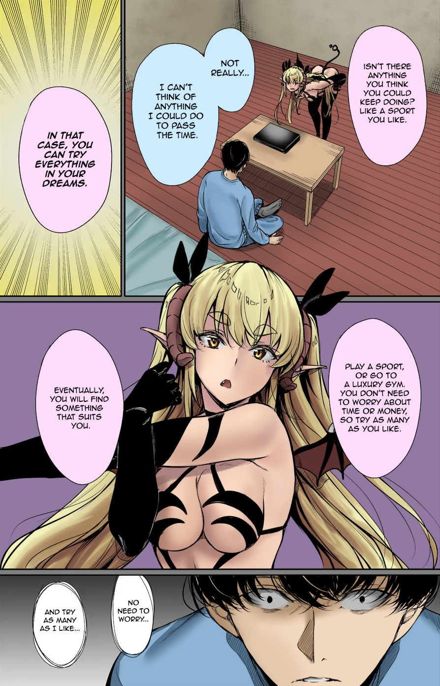 Shachiku Succubus No Hanashi (Fan Colored) - Chapter 9