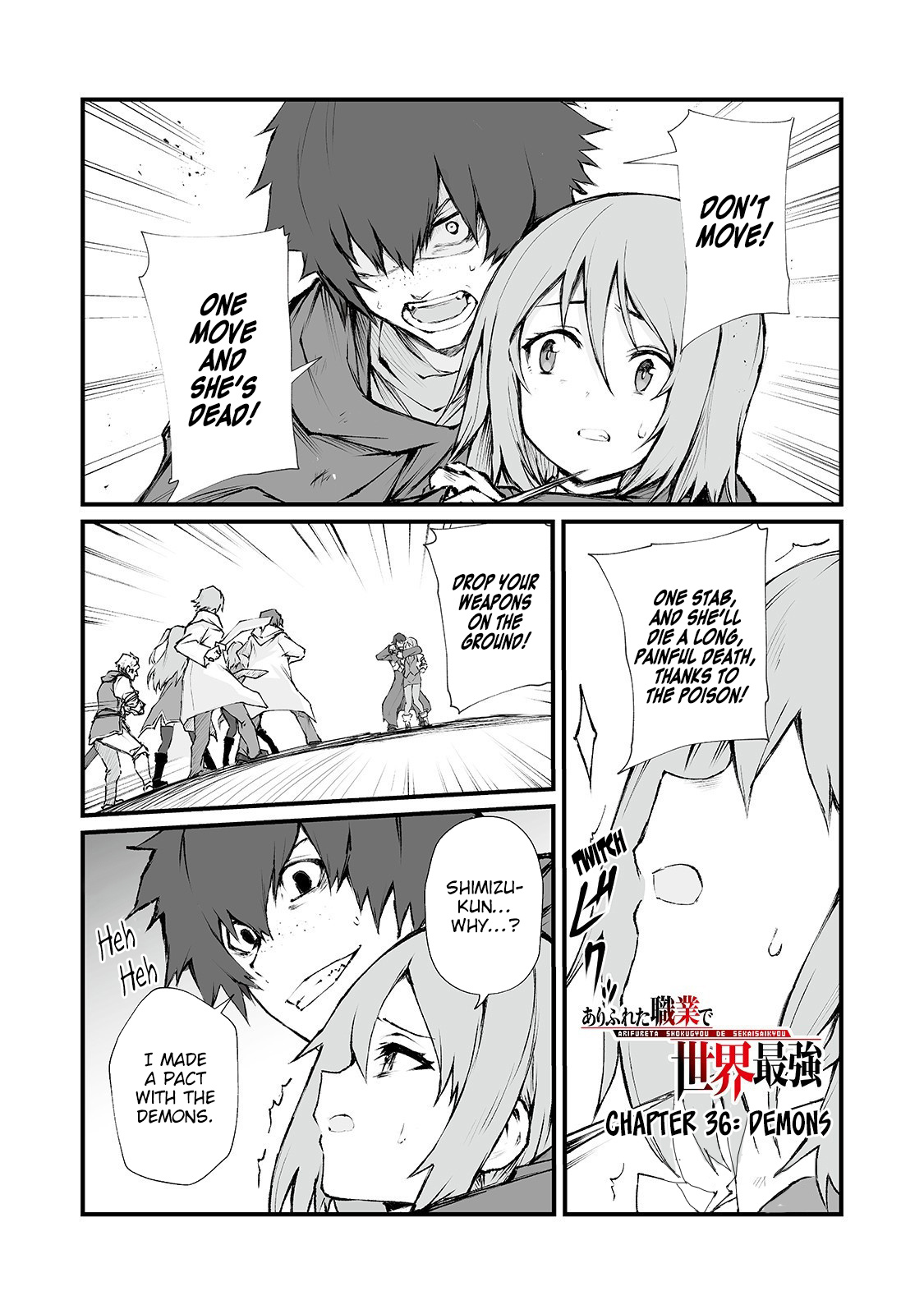 Arifureta Shokugyou De Sekai Saikyou - Chapter 36: Demons