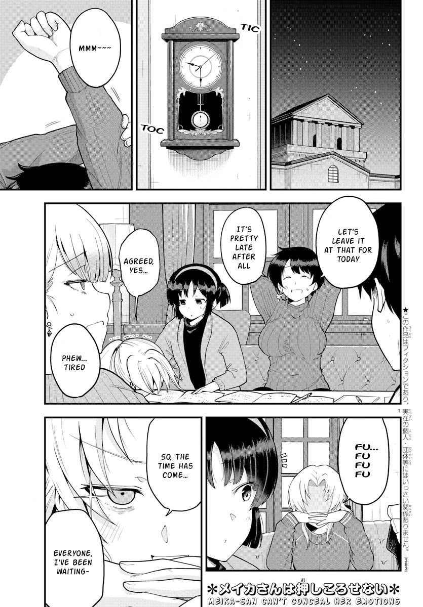 Meika-San Can't Conceal Her Emotions - Chapter 63: Meika-San And Study Group (4)