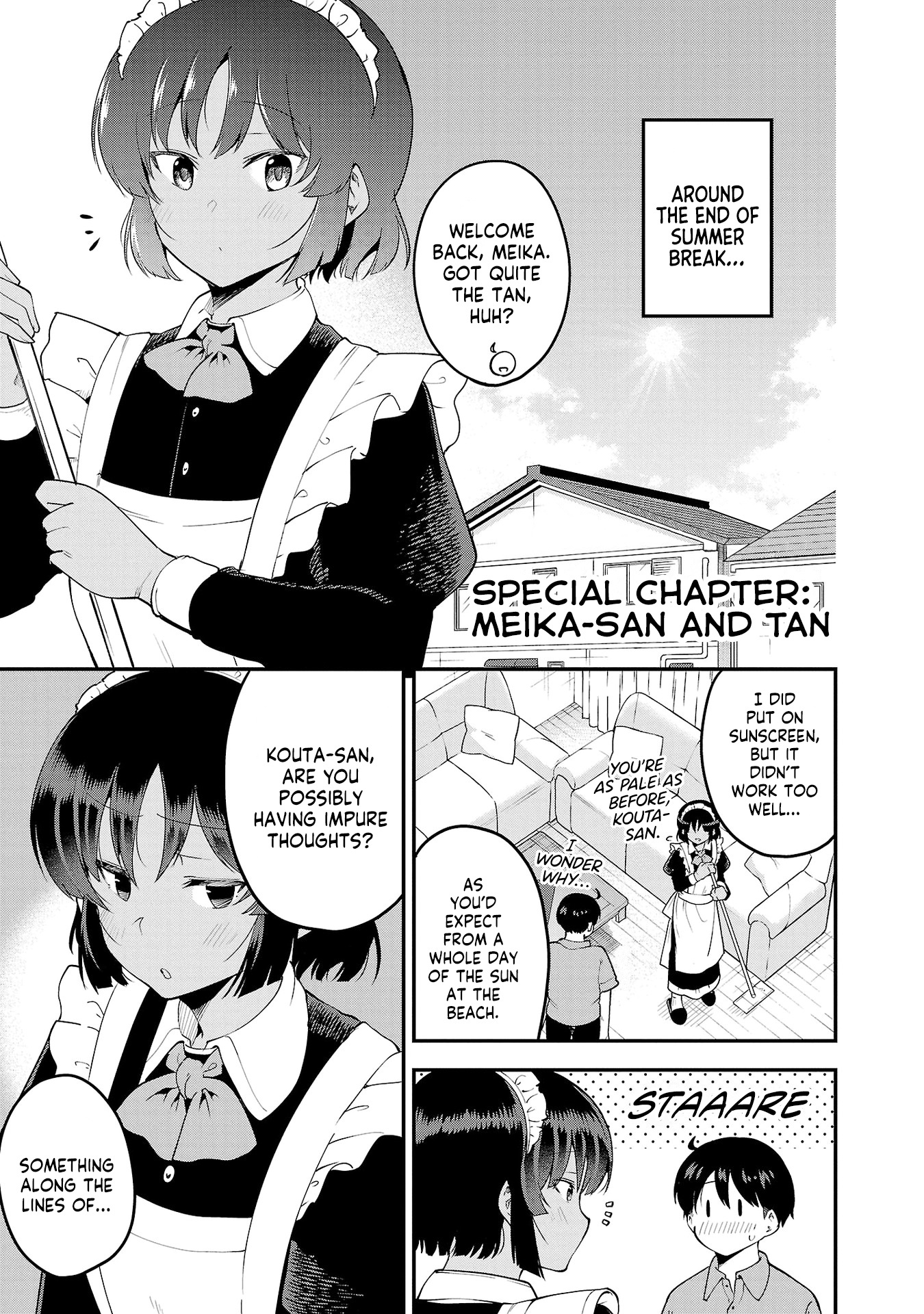 Meika-San Can't Conceal Her Emotions - Vol.8 Chapter 101.1: Special Chapter: Meika-San And Tan