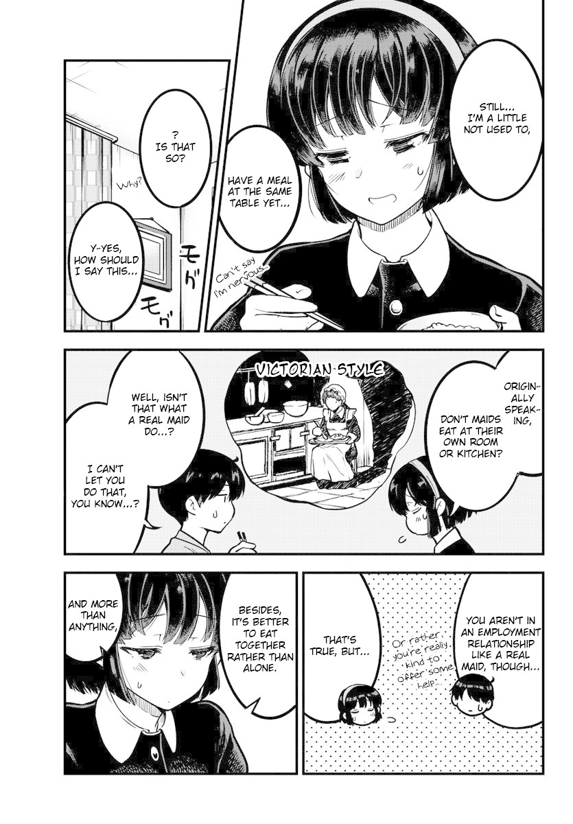 Meika-San Can't Conceal Her Emotions - Chapter 2: Meika-San And Dinner