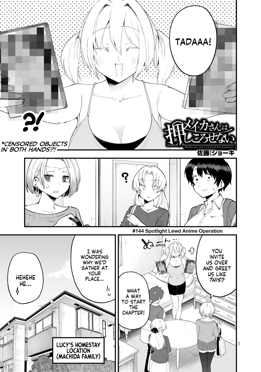 Meika-San Can't Conceal Her Emotions - Chapter 144: Spotlight Lewd Anime Operation