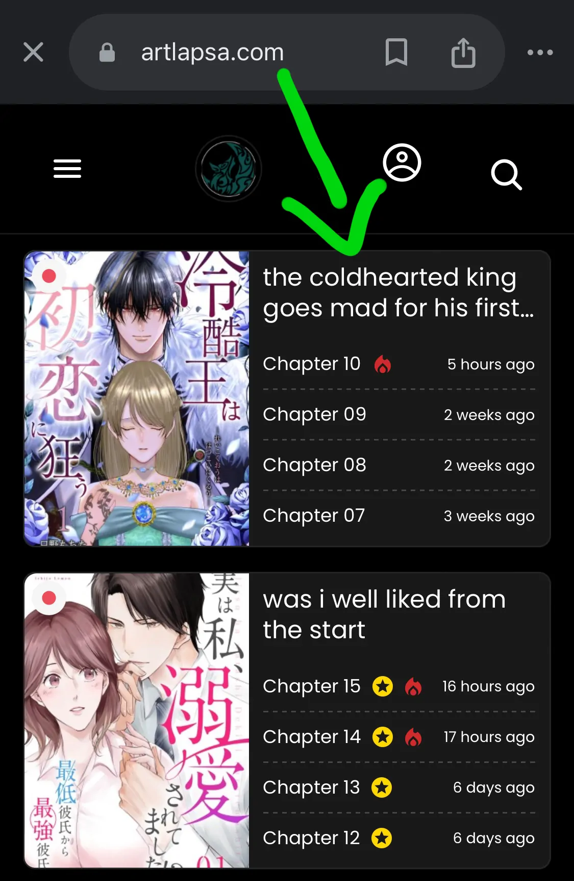 The coldhearted king goes mad for his first love - Chapter 7