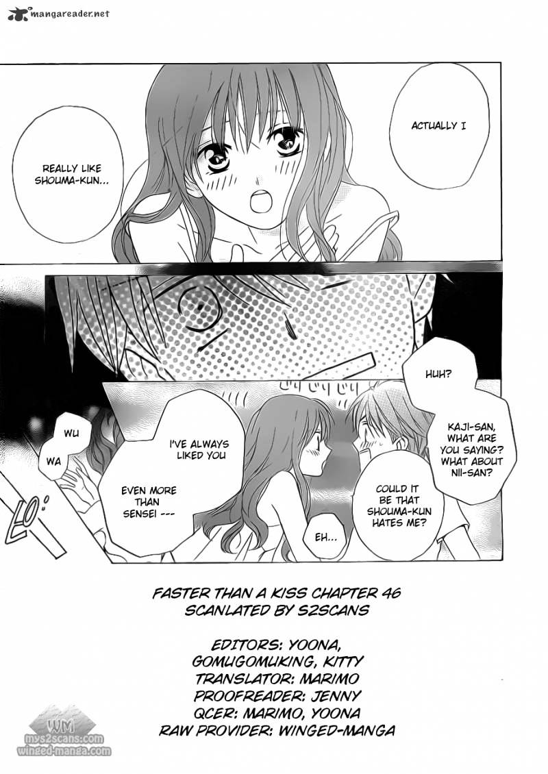 Faster Than A Kiss - Chapter 46