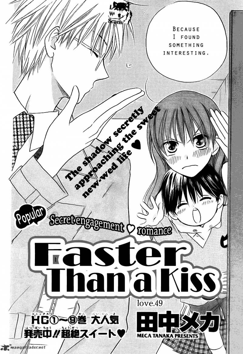 Faster Than A Kiss - Chapter 49