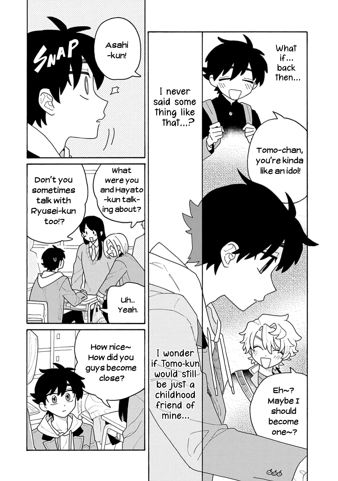 Koisuru Idol Ryusei-Kun Wa Kujikenai - Chapter 3