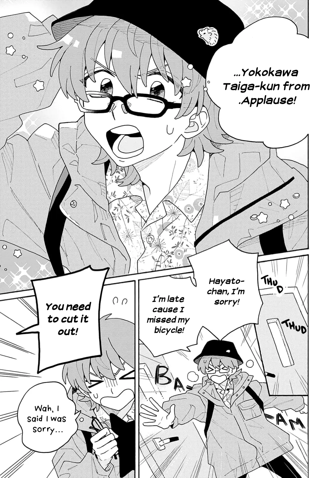 Koisuru Idol Ryusei-Kun Wa Kujikenai - Chapter 3