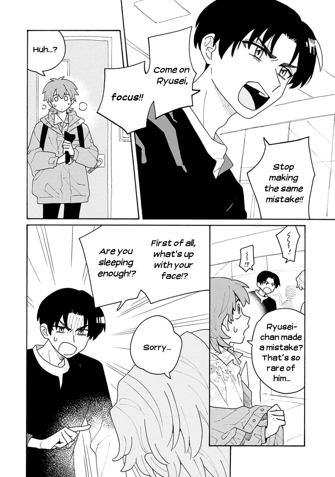 Koisuru Idol Ryusei-Kun Wa Kujikenai - Chapter 3