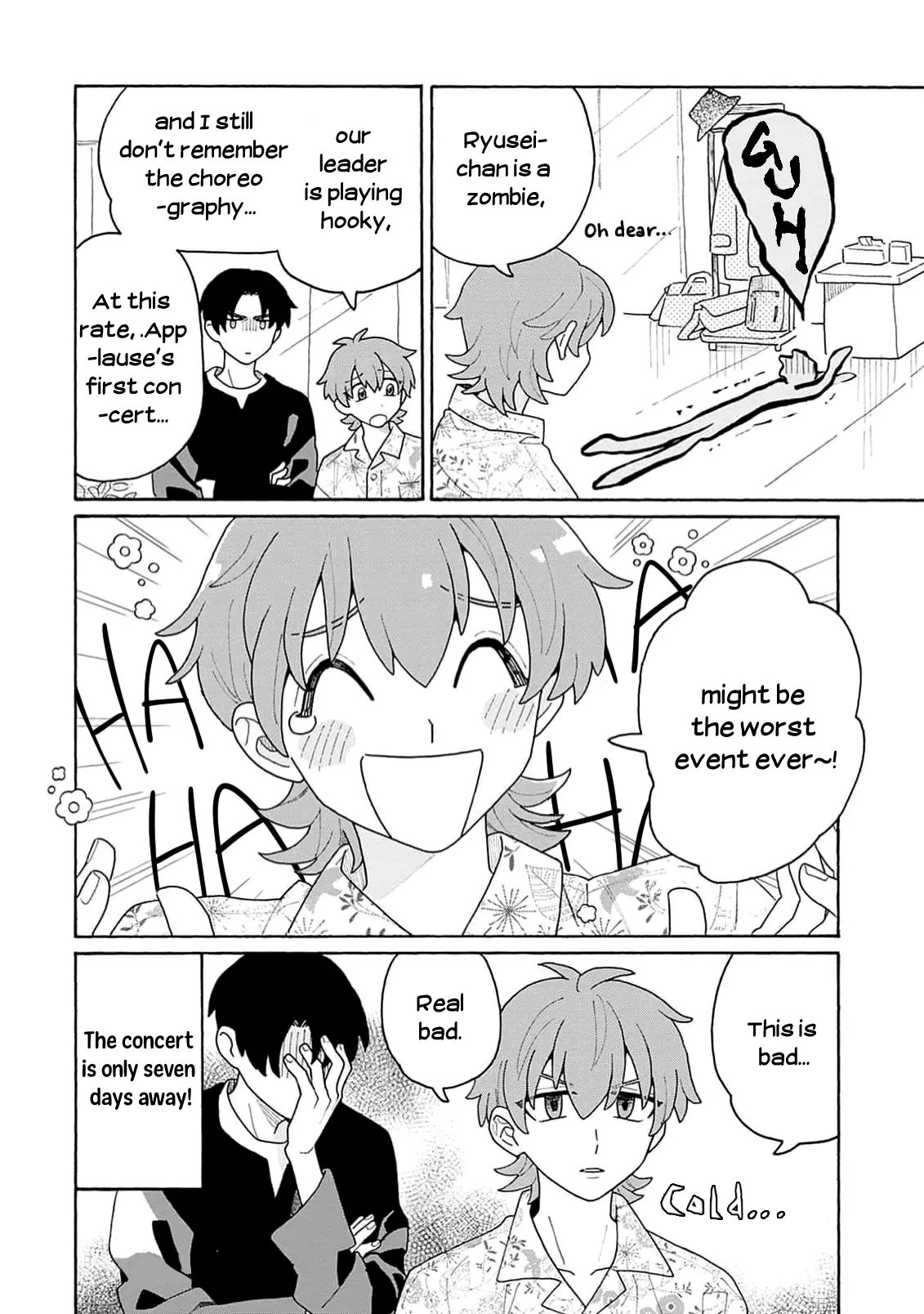 Koisuru Idol Ryusei-Kun Wa Kujikenai - Chapter 3