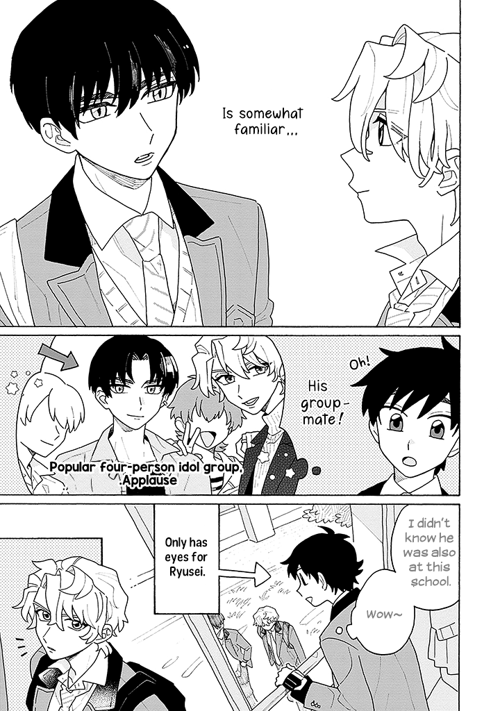 Koisuru Idol Ryusei-Kun Wa Kujikenai - Chapter 2