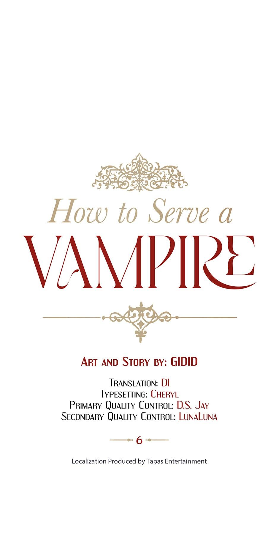 How To Serve The Vampire - Chapter 6