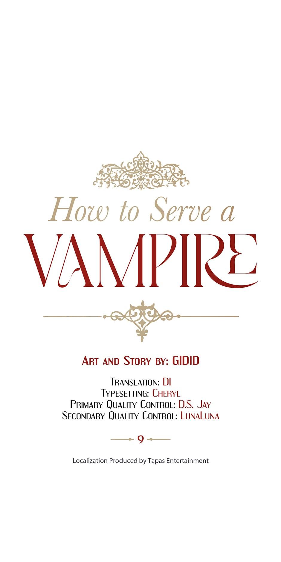 How To Serve The Vampire - Chapter 9