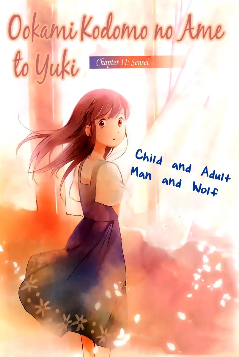 Wolf Children: Ame & Yuki - Chapter 11: Sensei