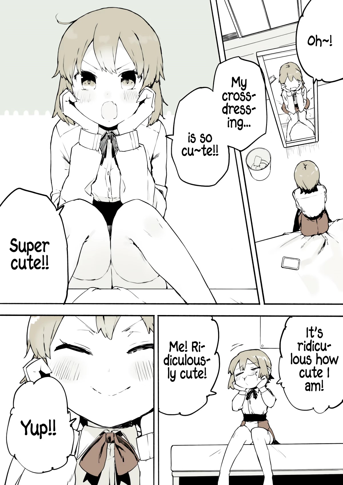 A Boy That Can't Stop Crossdressing - Chapter 4